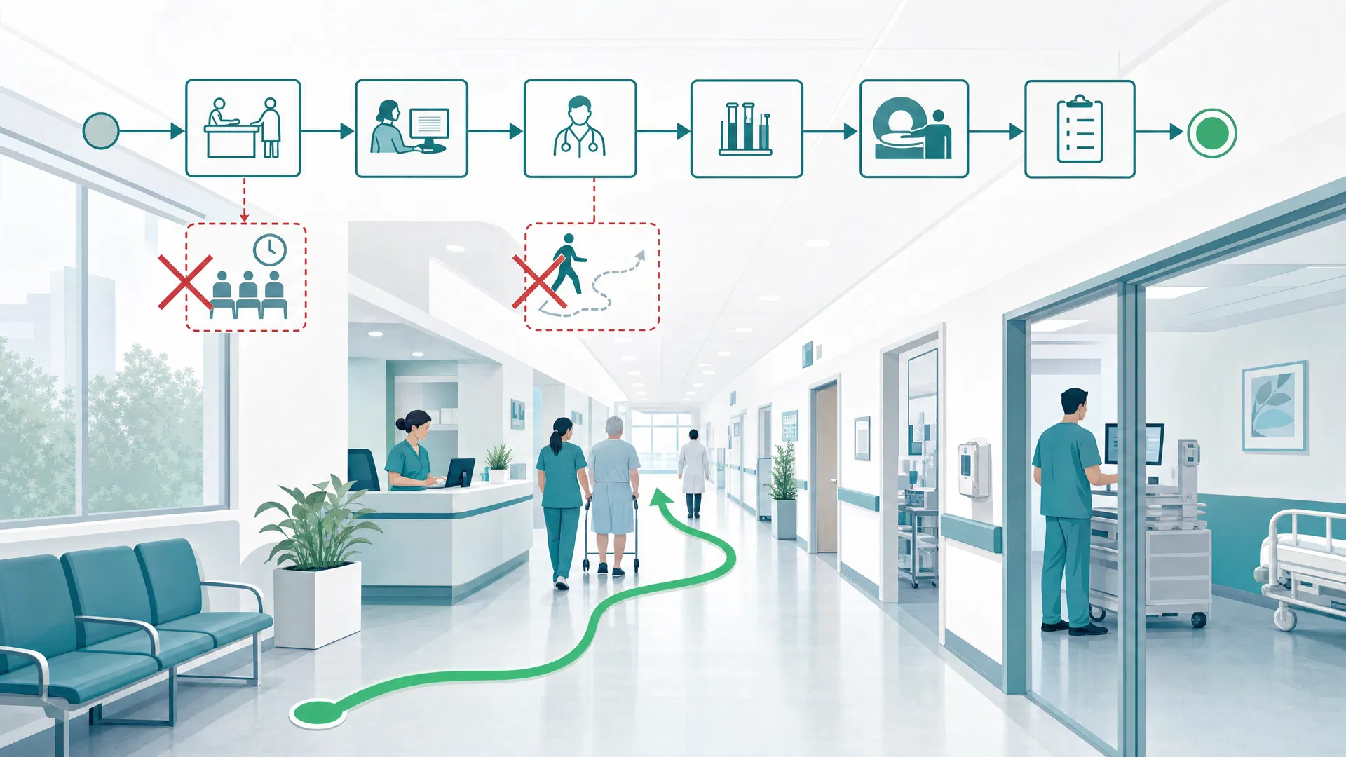 Cover image for: Lean Six Sigma in Healthcare: Case Studies and Data from the Frontlines
