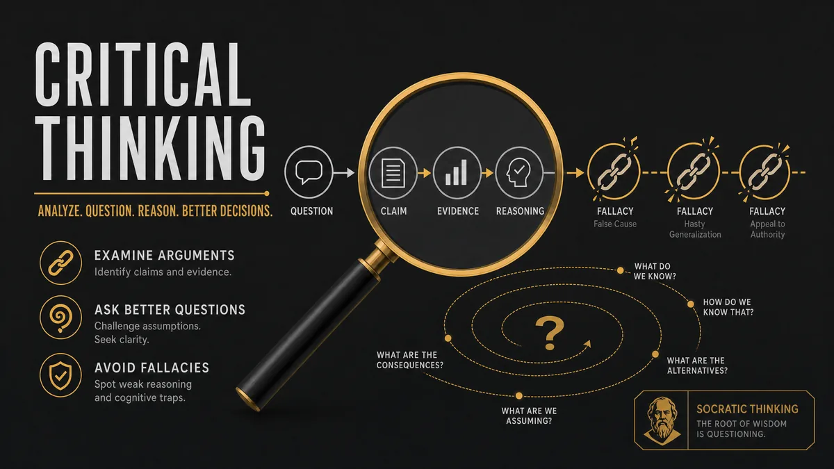Critical Thinking & Mental Models — Think Like a Strategist course cover