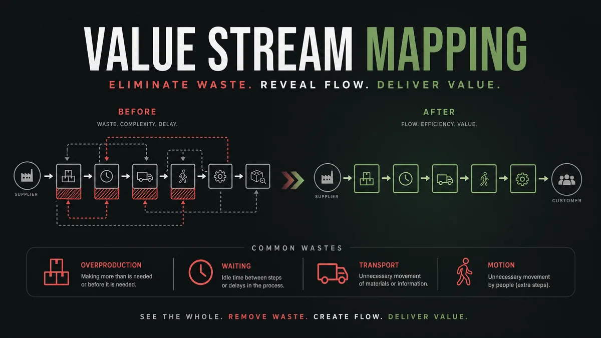 Lean Thinking — Eliminate Waste, Deliver Value course cover