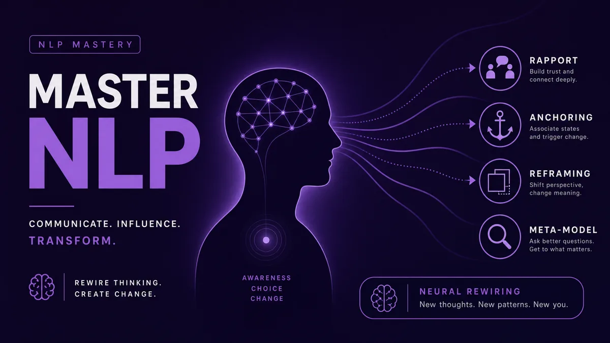 NLP (Psychology) — Rewire Your Communication course cover