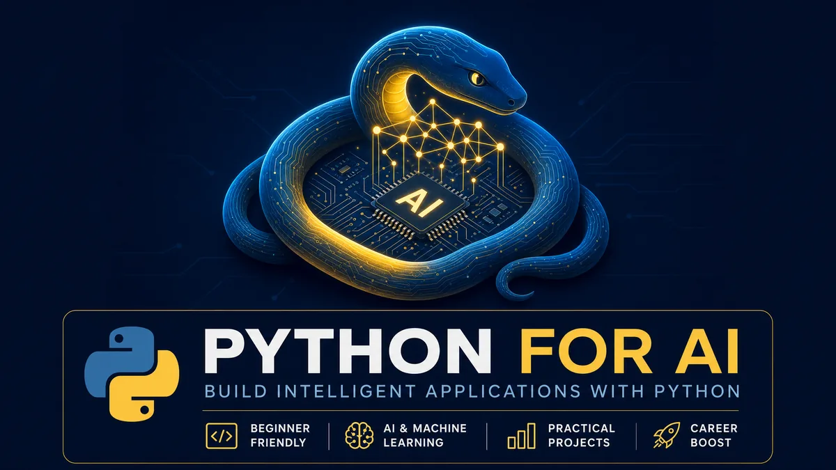 Practical Python & AI-Assisted Coding course cover
